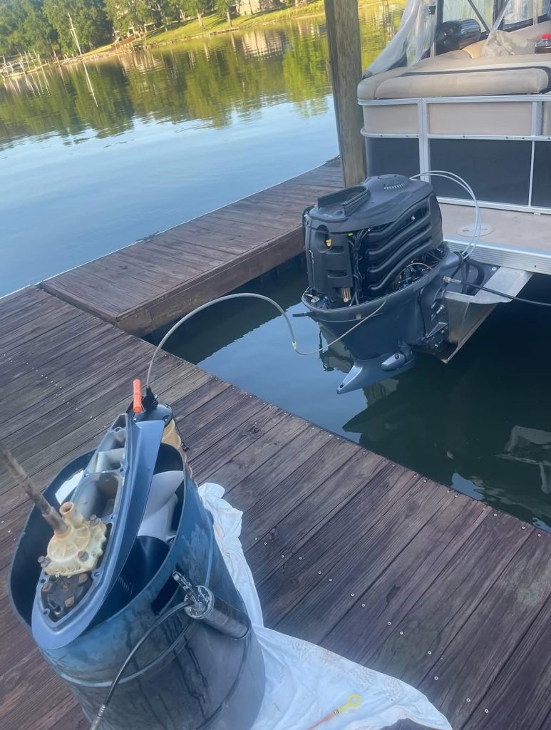 Dockside repair