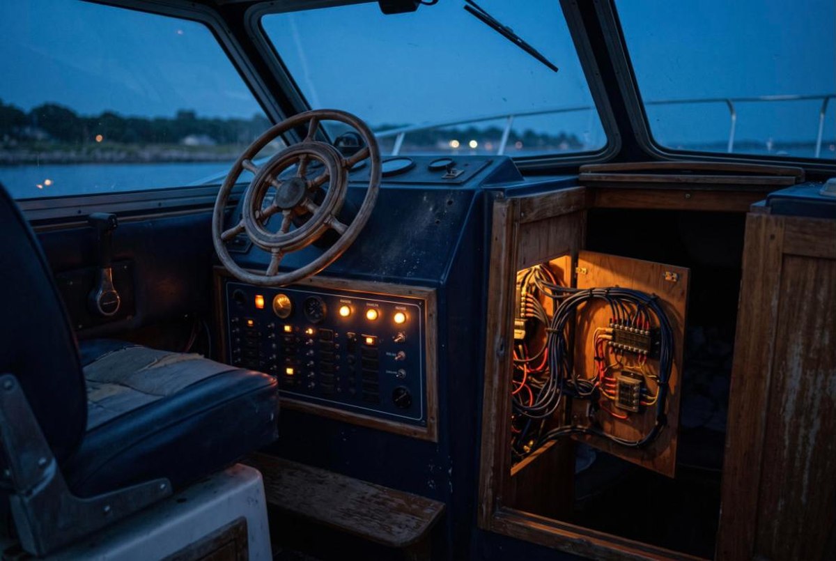 Marine electrical wiring and diagnostics